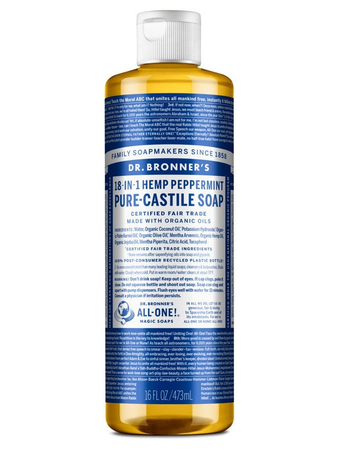 Buy Dr Bronner's 18-in-1 Pure Castile MAGIC SOAP Peppermint Online