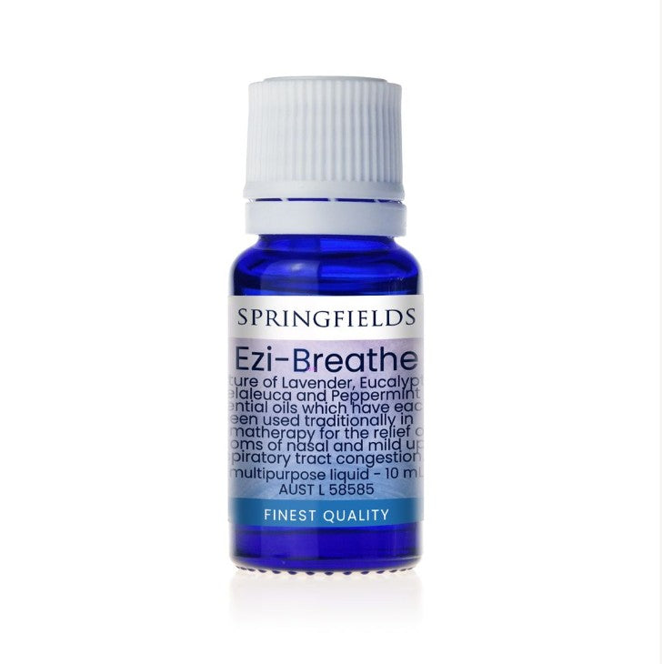 Buy Springfields Essential Oil Ezi-Breathe 10ml Online