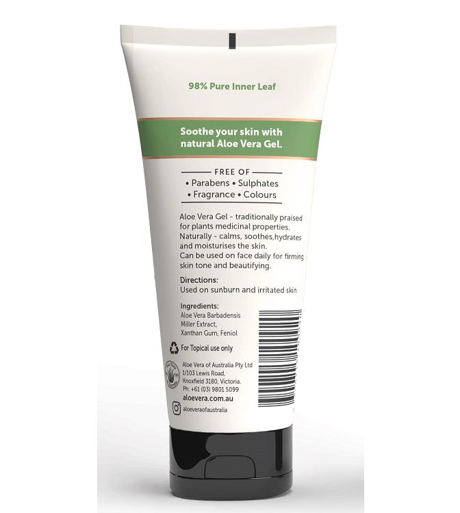 Buy Aloe Vera of Australia Aloe Vera Pure Inner Leaf Gel Tube 98% Aloe  100ml Online