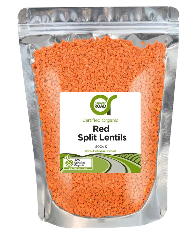 Organic Red Lentils, 19 Oz (539 G