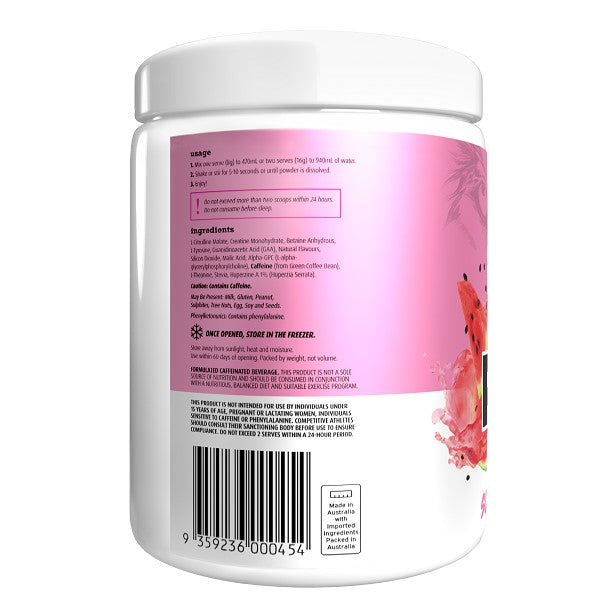 Buy White Wolf Nutrition Tingle Free PR3 Sour Watermelon 320g Online
