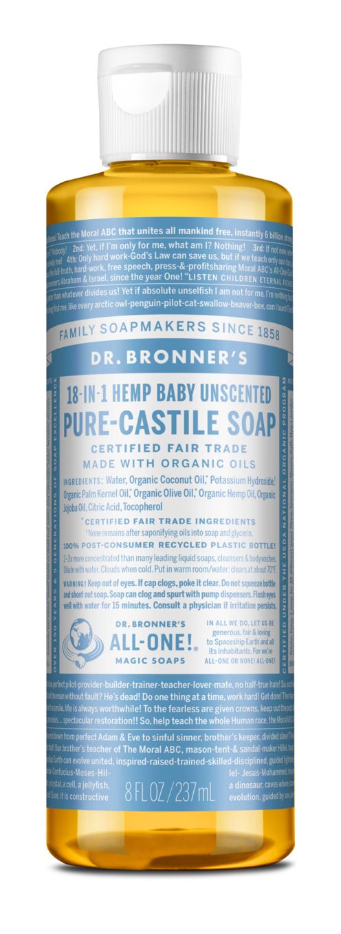 Dr bronner's deals castile liquid soap