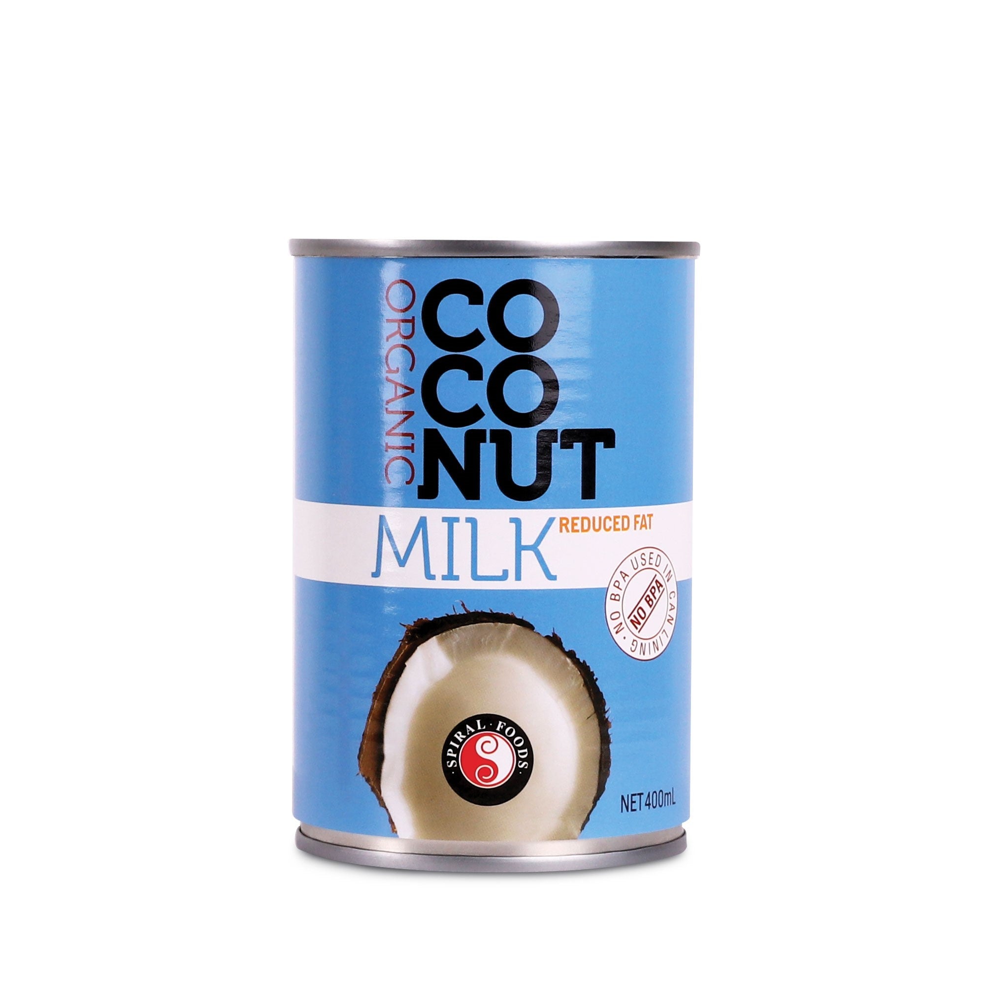 Buy Spiral Foods Reduced Fat Coconut Milk 400g Online