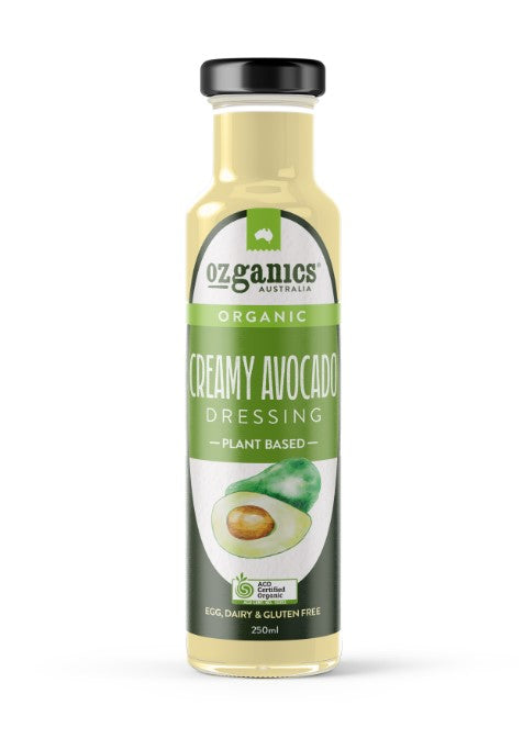 Buy Ozganics Creamy Avocado Dressing 250ml Online
