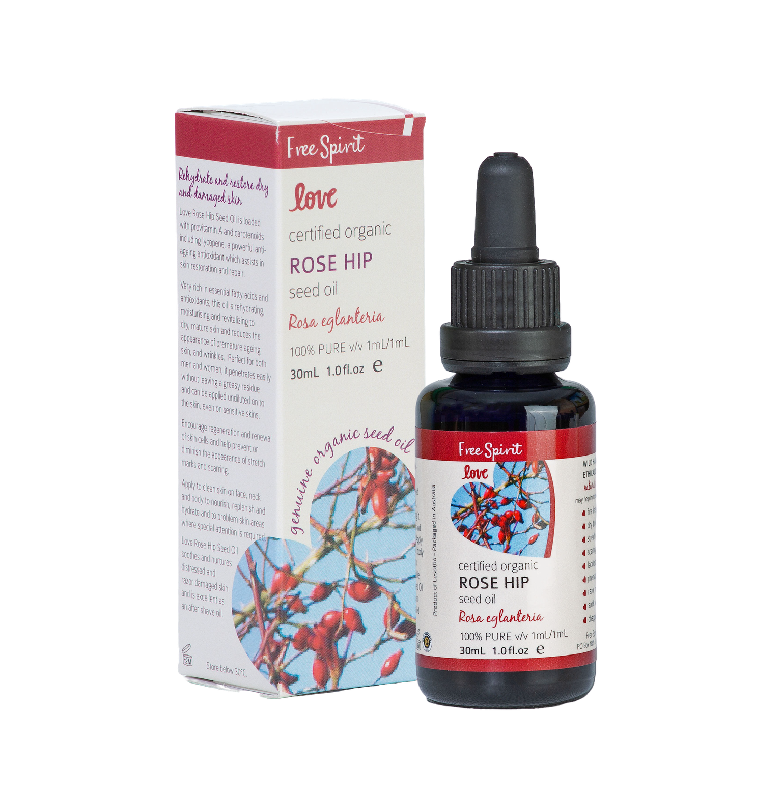 rosa eglanteria seed oil Buy Love Rose Hip Seed Oil Certified Organic Online