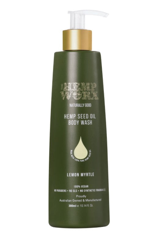 Buy The Hemp Worx Body Wash Lemon Myrtle 300ml Online