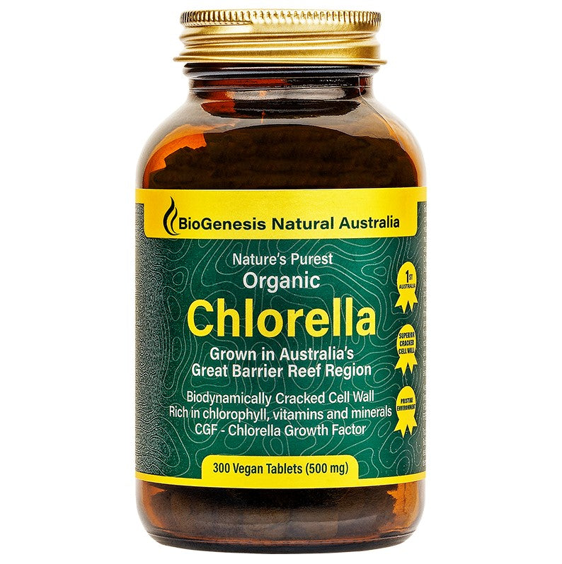 Buy BioGenesis Natural Australia Organic Chlorella Tablets Online