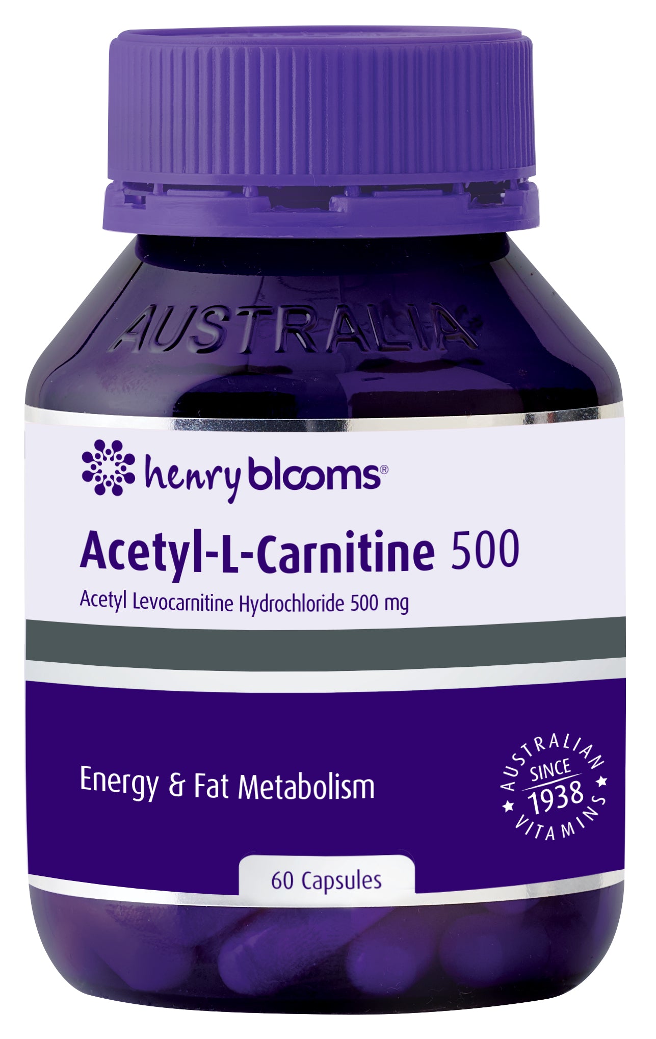 Buy Henry Blooms Acetyl L-Carnitine 500 60 capsules Online Buy Henry Blooms Acetyl L-Carnitine 500 60 capsules Online