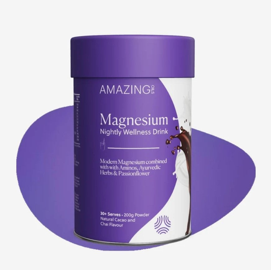 Buy Amazing Oils Magnesium Nightly Wellness Drink 200g Online