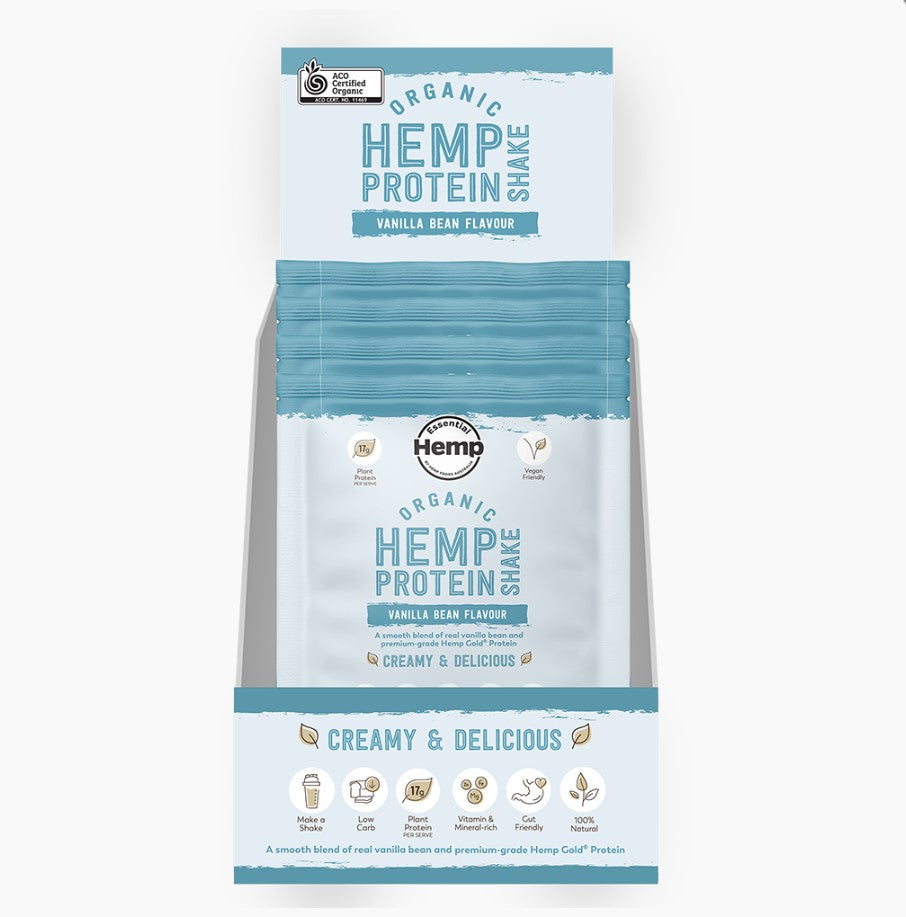 Buy Hemp Foods Australia Organic Hemp Protein Shake 35g Single Serve