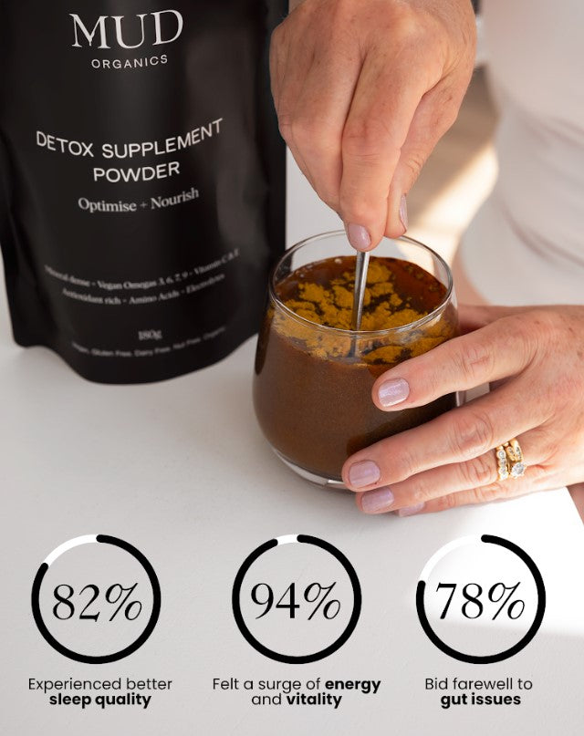 Buy Mud Organics Detox Supplement Powder 180g Online