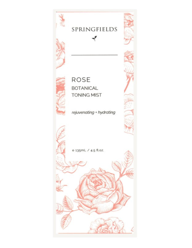 Buy Springfields Rose Botanical Toning Mist 135ml Online