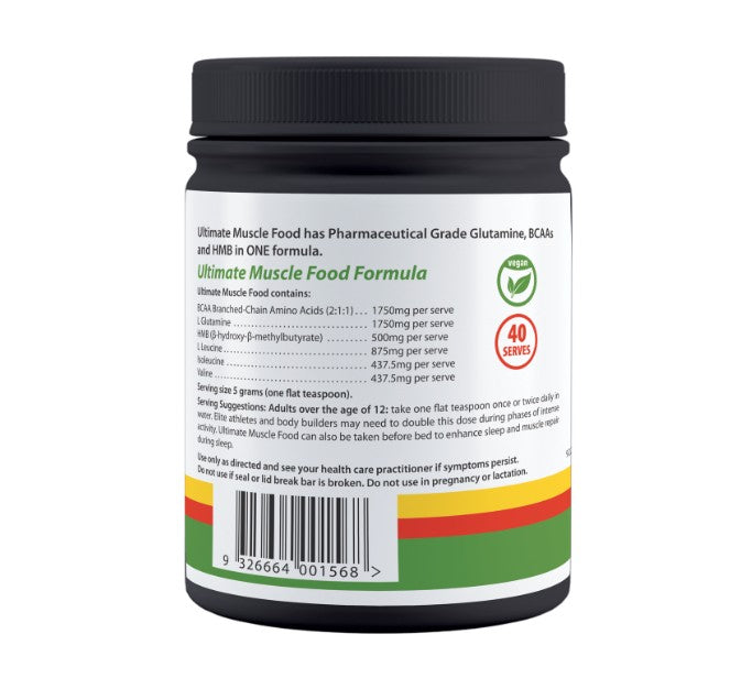 Buy Cabot Health Ultimate Muscle Food Powder 200g Online