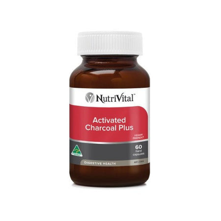 Buy NutriVital Activated Charcoal Plus Capsules 60 Capsules Online