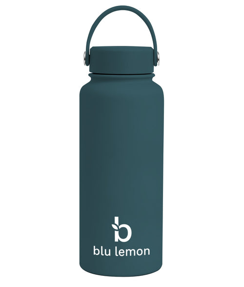 BLU LEMON INSULATED STAINLESS STEEL BOTTLE 1L