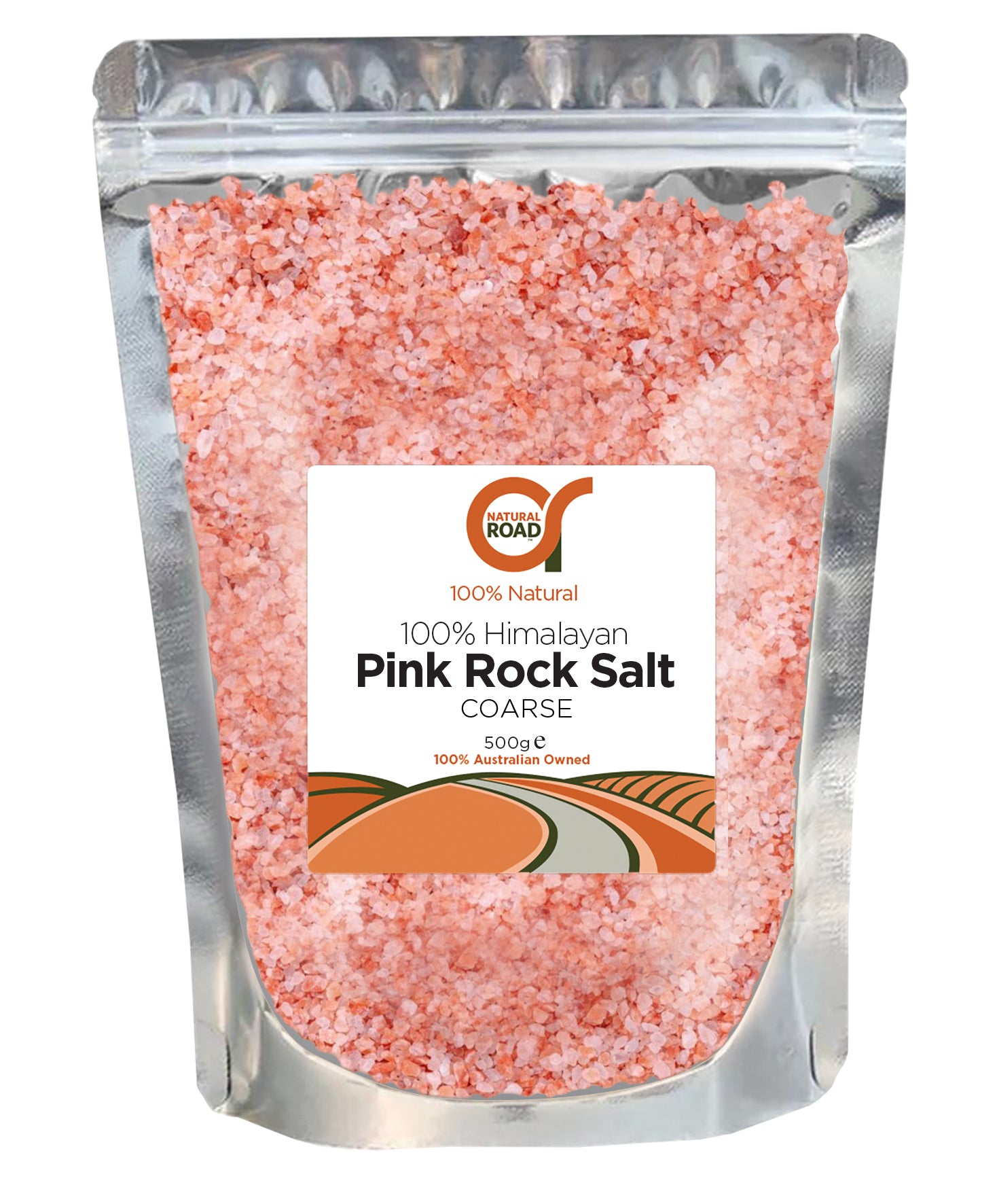 Buy Natural Road Himalayan Pink Rock Salt Course 500g Online