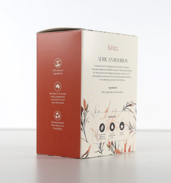 Buy Kintra Foods Rooibos 32 Tea Bags Online