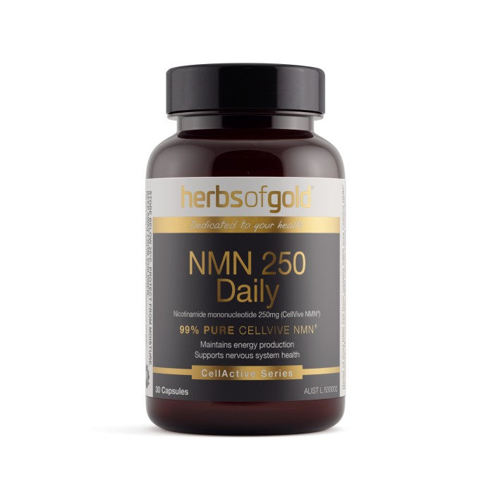 Buy Herbs of Gold NMN 250 Daily 30 capsules Online