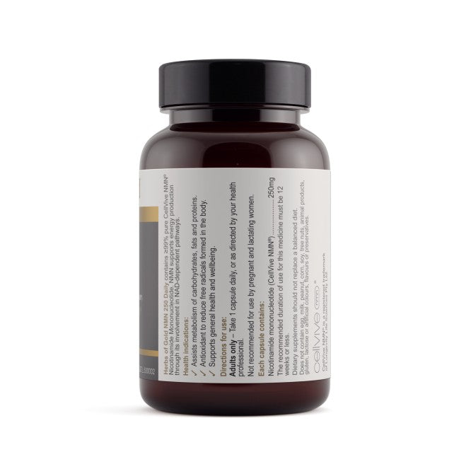 Buy Herbs of Gold NMN 250 Daily 30 capsules Online