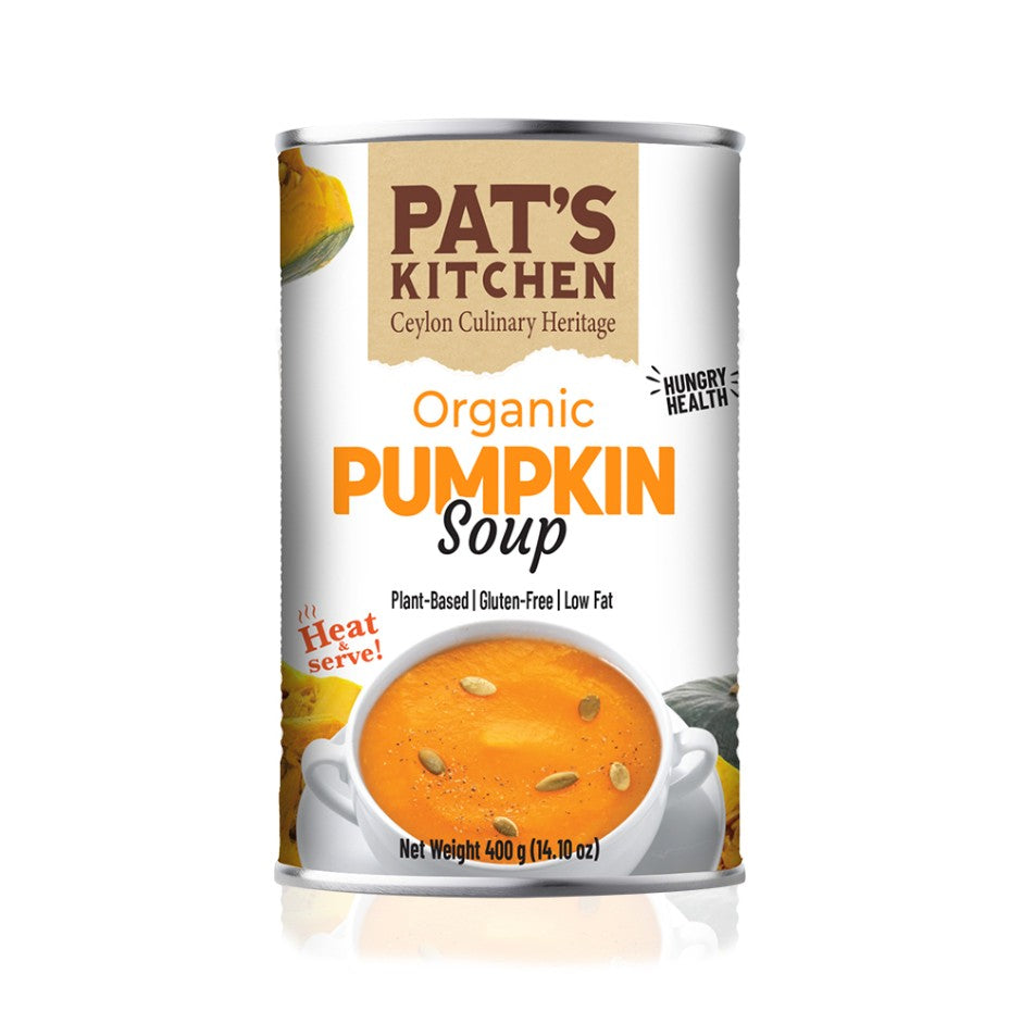 Buy Pat's Kitchen Organic Pumpkin Soup 400g - Box of 6 Online