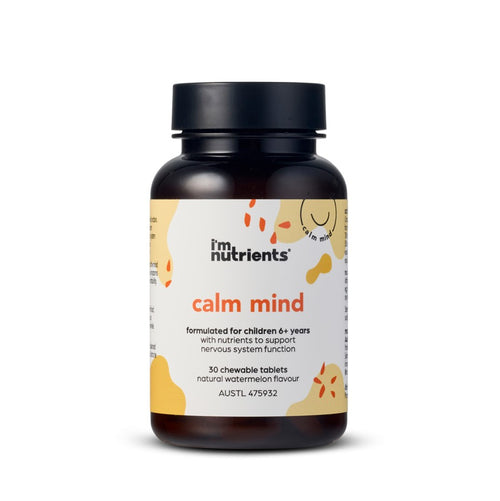 I’M NUTRIENTS CALM MIND CHILDREN’S CHEWABLE TABLETS