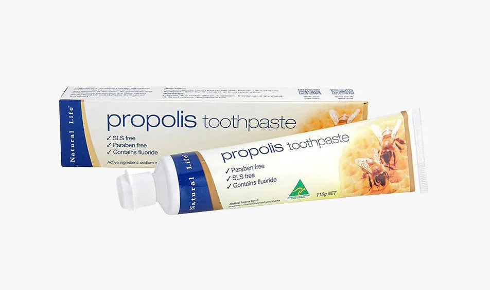 Buy Natural Life Propolis Toothpaste Natural formula w/ Fluoride 100g ...
