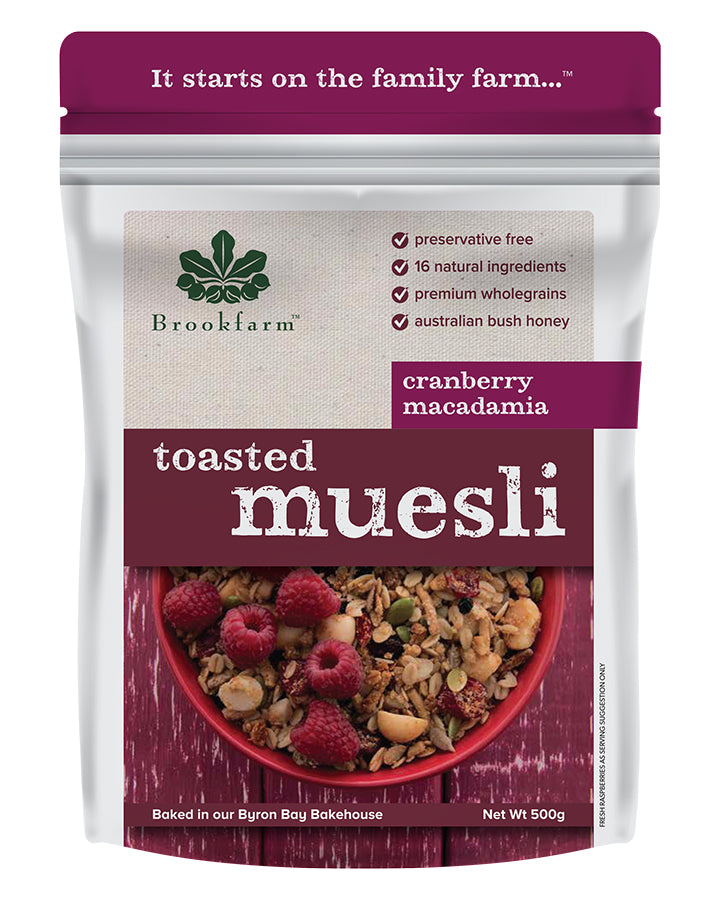 Buy Brookfarm Toasted Muesli Online