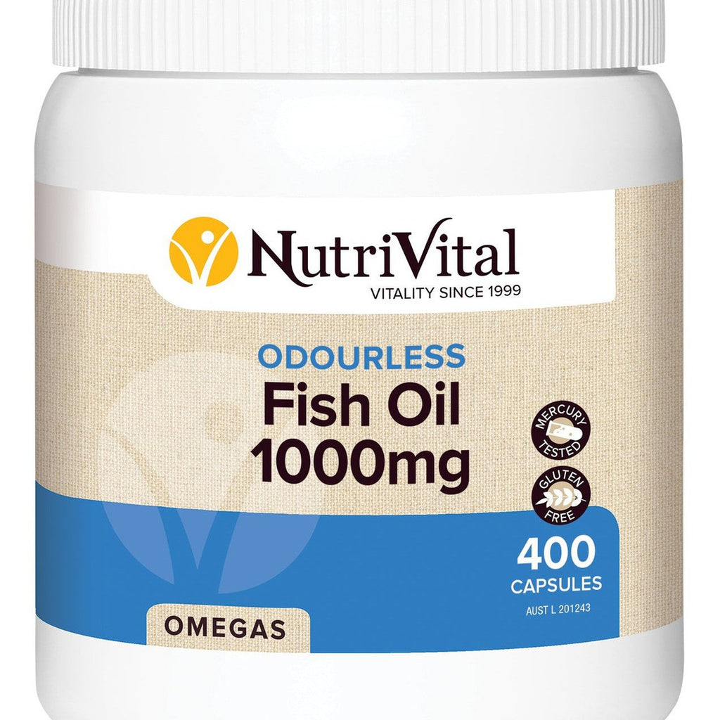 Odourless fish outlet oil 1000mg