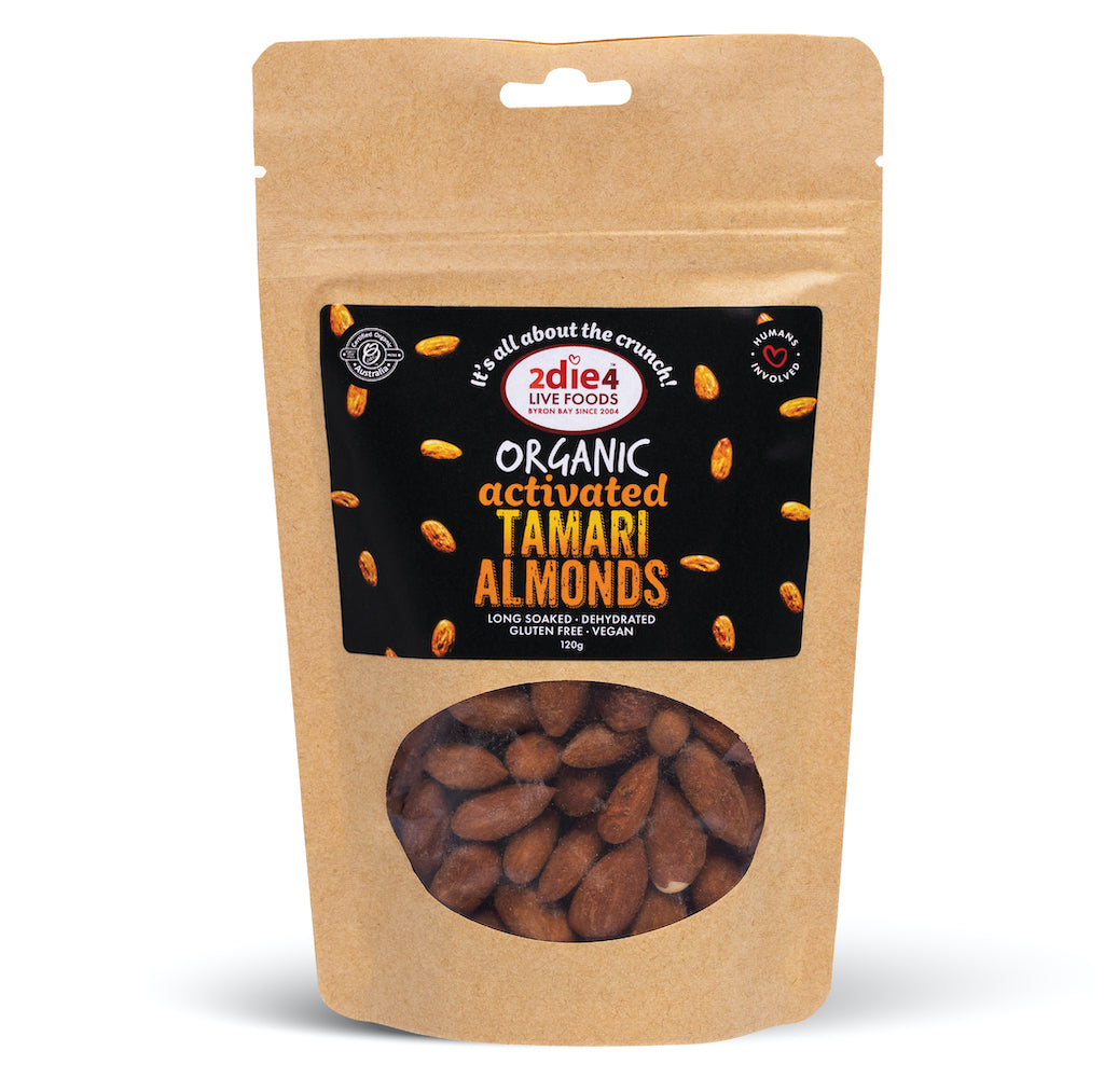Buy 2die4 Activated Organic Tamari Almonds Online