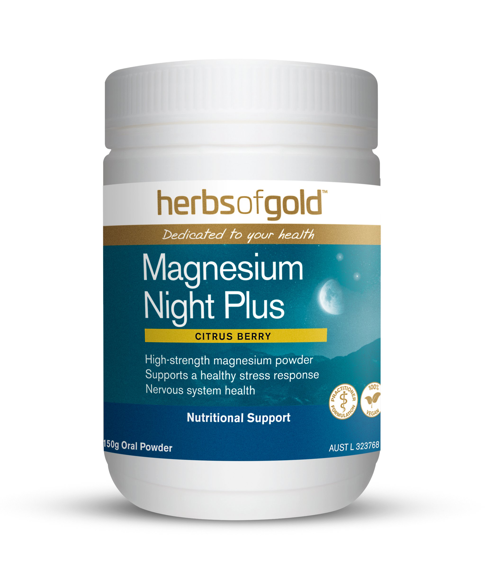 Herbs Of Gold Magnesium Night Plus Powder 300g – Supports Sleep & Recovery, Free Shipping 6 thumbnail image