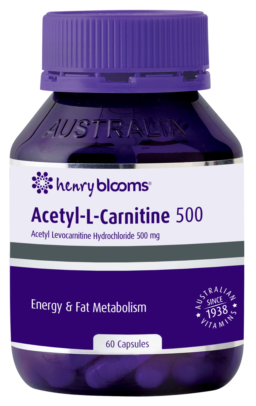 Buy Henry Blooms Acetyl L-Carnitine 500 60 capsules Online Buy Henry Blooms Acetyl L-Carnitine 500 60 capsules Online